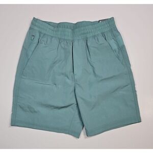 VRST Mens Teal 7" All In Unlined Water Repellent Shorts‎ Size Small NWT